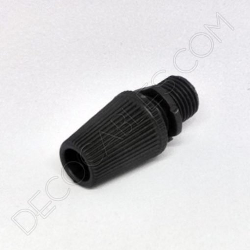 Presa cables plástico (varios colores) 4 Presa cable plástico negro