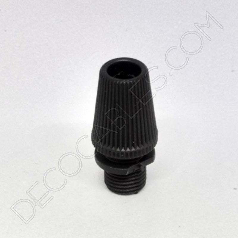 Presa cable plástico negro Presa cable plástico negro