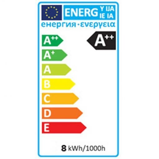 Bombilla pebetero filamento led reflectora con cúpula espejo