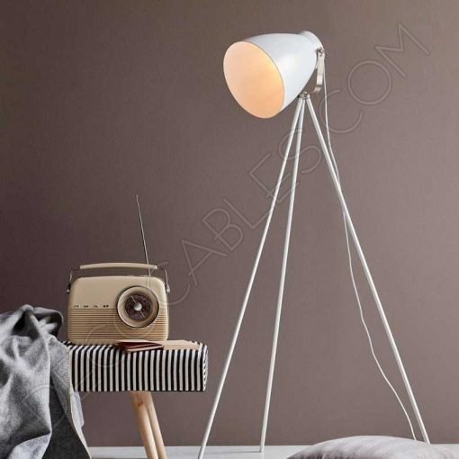Lámpara de pie modelo trípode
