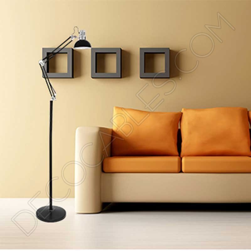 Lámpara flexo de pie Antígona articulable Lámpara flexo de pie Antígona articulable