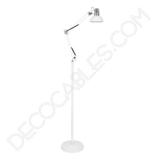Lámpara flexo de pie Antígona articulable