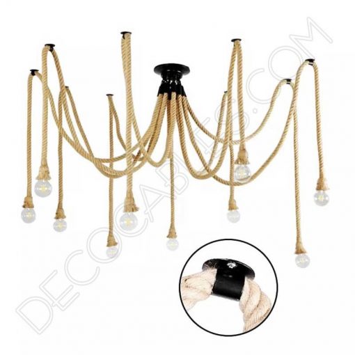 Sujeción de techo para cable eléctrico de soga de 20mm