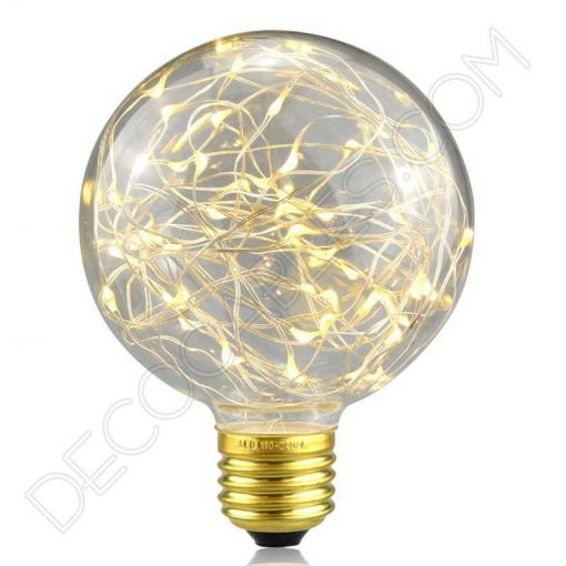Bombilla led globo startlight con ristra de diodos led