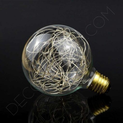 Bombilla led globo startlight con ristra de diodos led