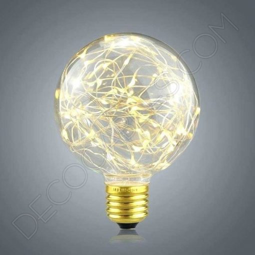 Bombilla led globo startlight con ristra de diodos led