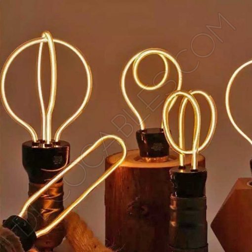 Bombilla de filamento LED serie Art Geométrica E27 cálida