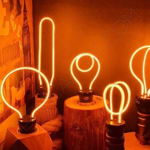 Bombilla de filamento LED serie Art Geométrica E27 cálida