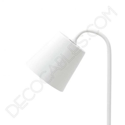 Lámpara flexo de escritorio estilo nórdico modelo Finlandia 3 Flexo de estilo nórdico contemporáneo en color blanco modelo Finlandia 1xE27