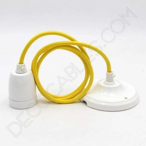 Lámpara colgante de cerámica 11 Lámpara colgante cerámica vintage