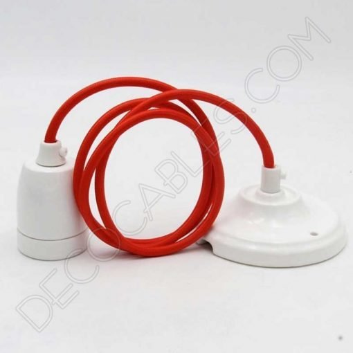 Lámpara colgante de cerámica 2 Lámpara colgante cerámica vintage