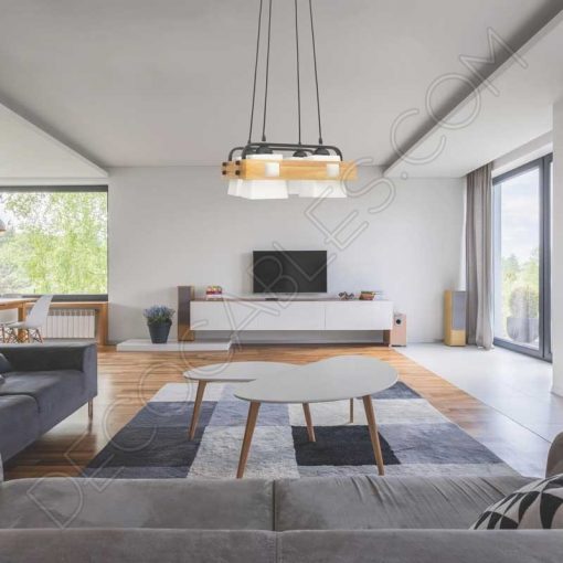 Lámpara de techo estilo nórdico contemporáneo modelo Arendal