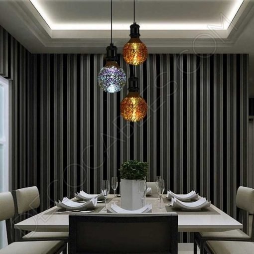 Bombilla globo led efecto fuegos artificiales 3D 4W E27