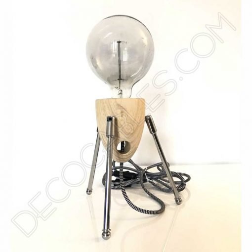 Lámpara de sobremesa modelo cohete espacial Sputnik