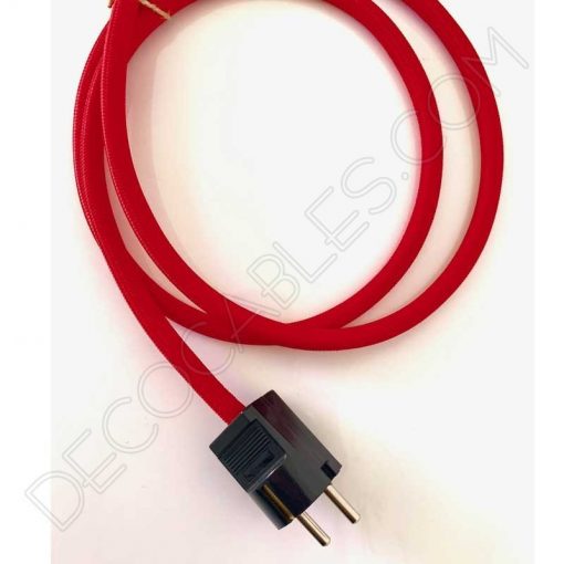 Base múltiple alargadera con interruptor en color negro 3 Base múltiple alargadera con cable textil