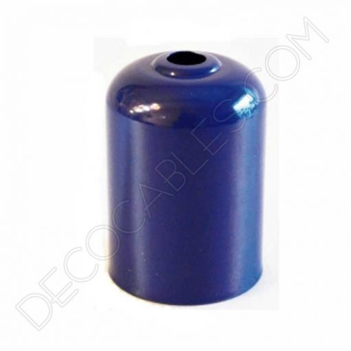 Cubre portalámparas (varios colores) 31 Cubre portalámparas metálico azul