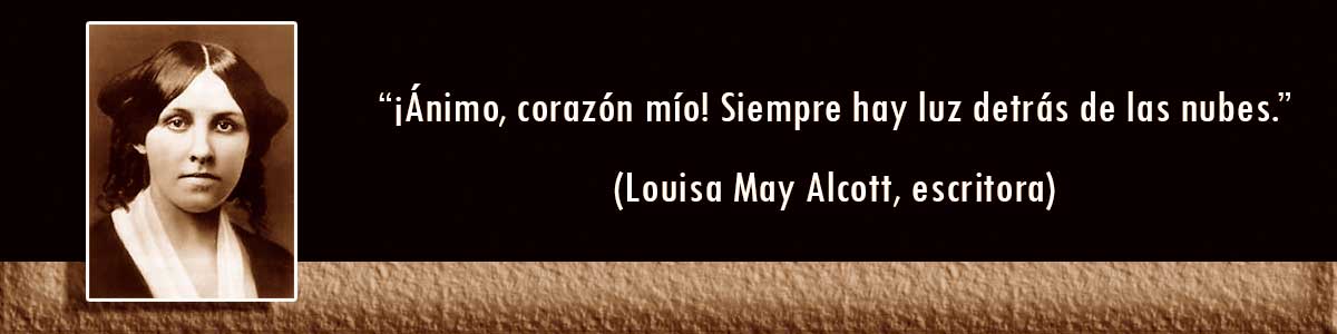 Louisa May Alcott lámparas Decocables