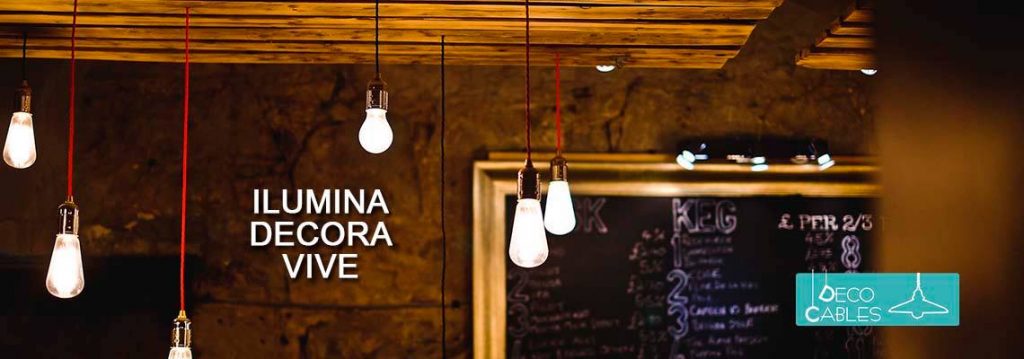 Decocables. Tienda de cables, de bombillas y de lámparas 1 Tienda de iluminación y electricidad Decocables