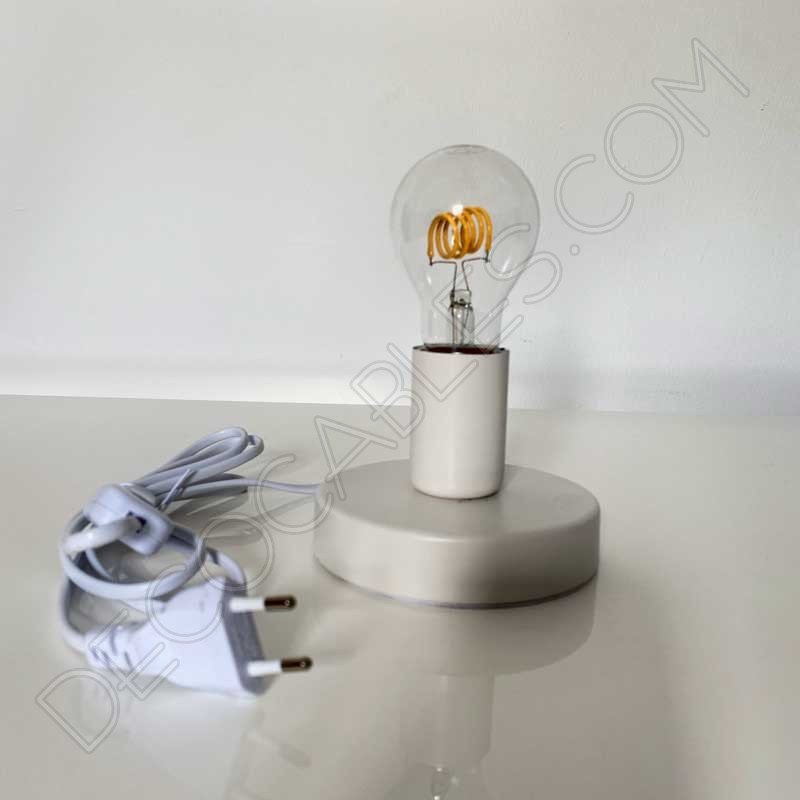 Lámpara base sobremesa metálica Lámpara base sobremesa metálica