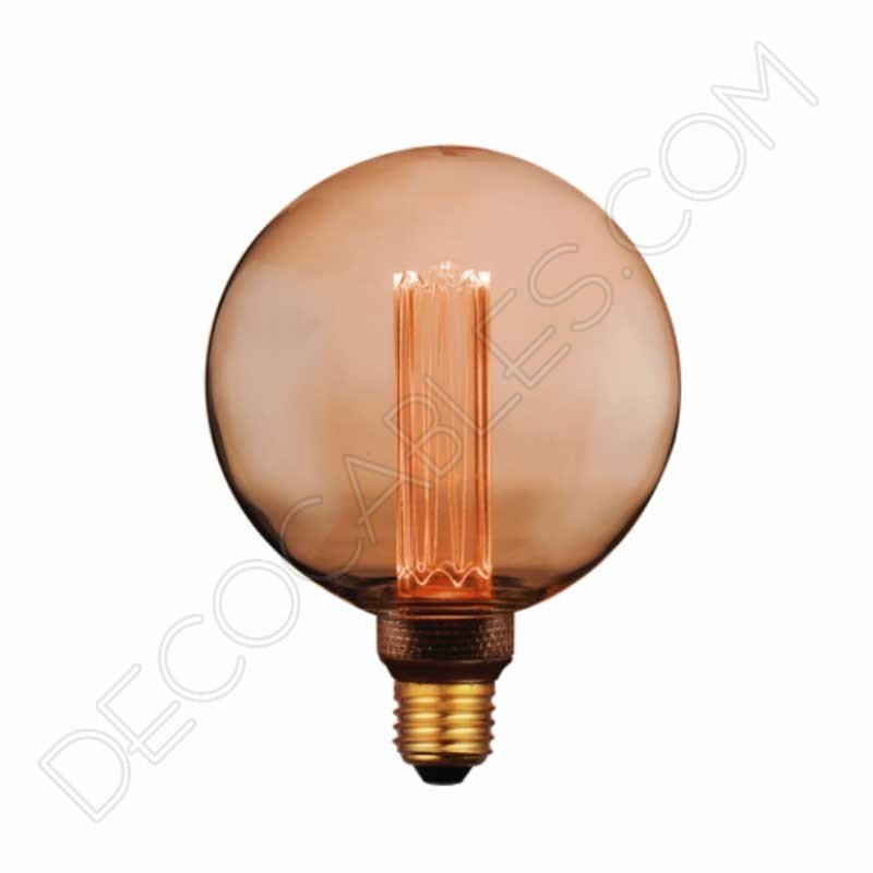 Bombilla Edison globo decorativa Vintage ámbar Bombilla Edison globo decorativa Vintage ámbar