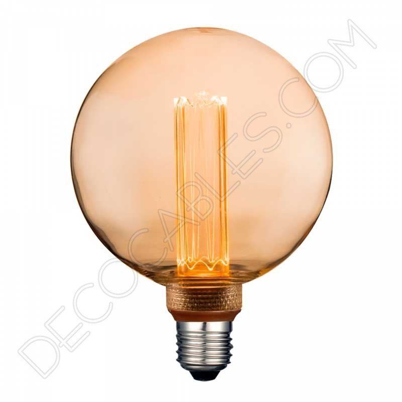 Bombilla Edison globo decorativa Vintage ámbar Bombilla Edison globo decorativa Vintage ámbar