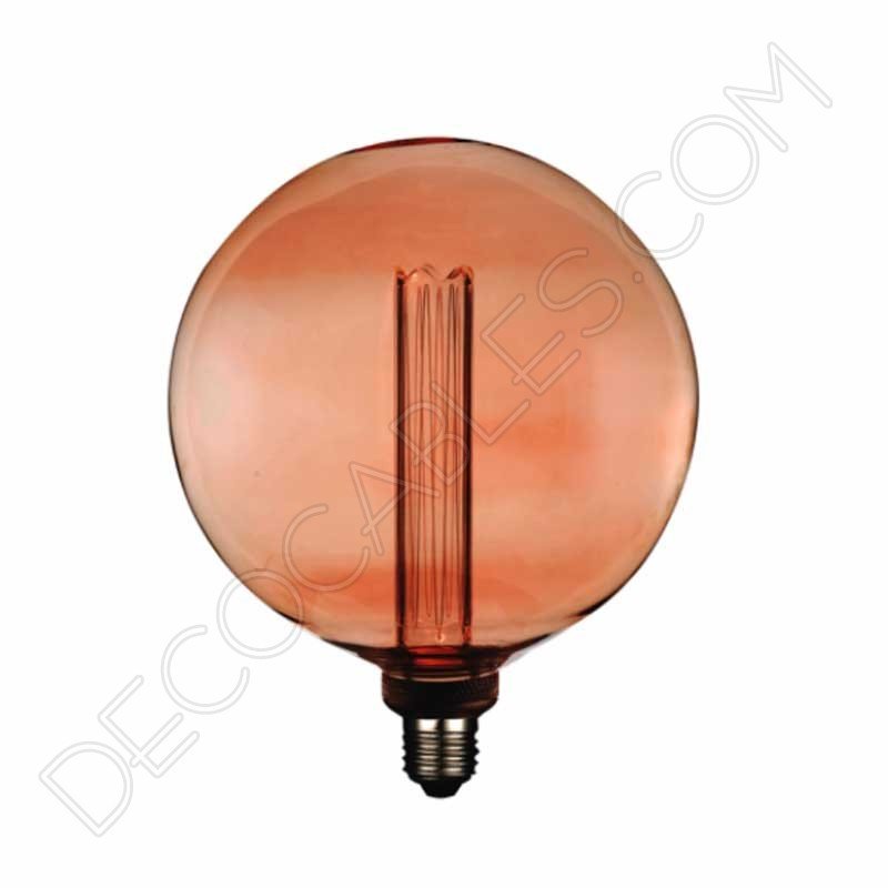 Bombilla Edison globo maxi decorativa Vintage ámbar Bombilla Edison globo maxi decorativa Vintage ámbar
