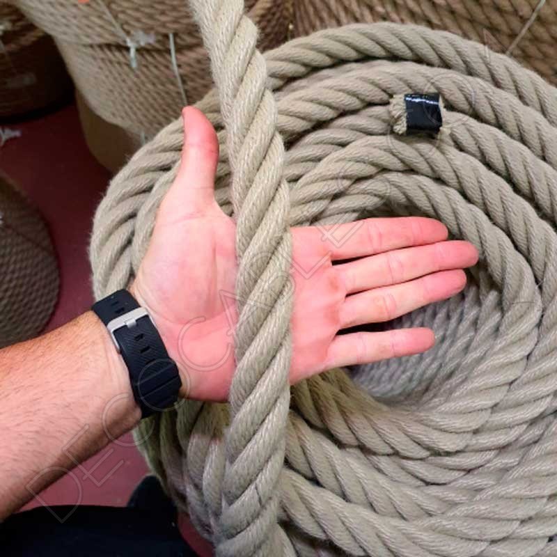 cable de soga sintético para exterior imitación cuerda de cáñamo cable de soga sintético para exterior imitación cuerda de cáñamo