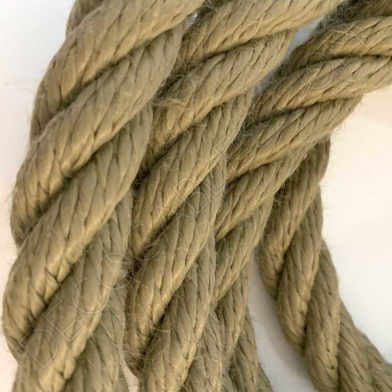 cable de soga sintético para exterior imitación cuerda de cáñamo cable de soga sintético para exterior imitación cuerda de cáñamo