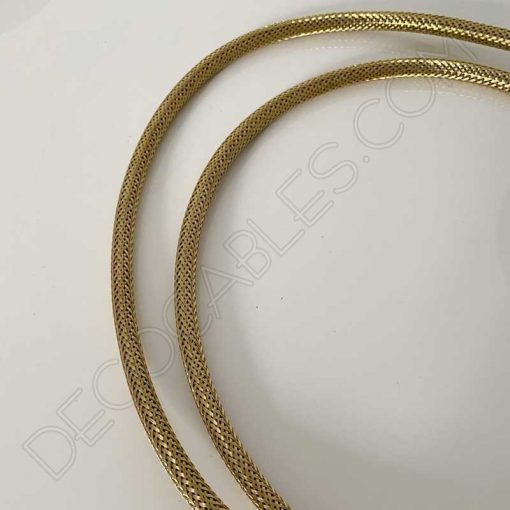 cable eléctrico forrado de malla metálica 3x0.75