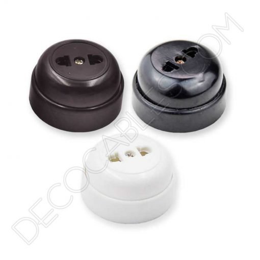 Enchufe superficie Retro vintage