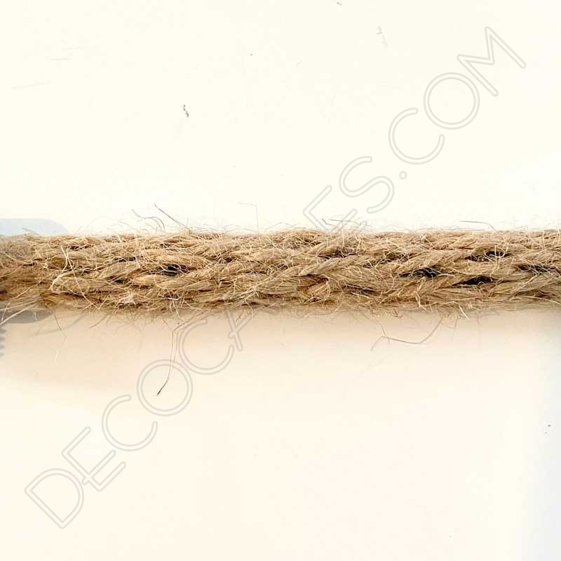 Cable eléctrico yute semi trenzado Cable eléctrico yute semi trenzado