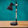 Lámpara flexo de escritorio estilo nórdico modelo Dalva (negro) 6 Flexo de escritorio estilo nórdico modelo Dalva