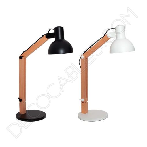 Lámpara flexo de escritorio estilo nórdico modelo Darci (blanco) 3 Flexo lámpara de escritorio estilo nórdico modelo Darci