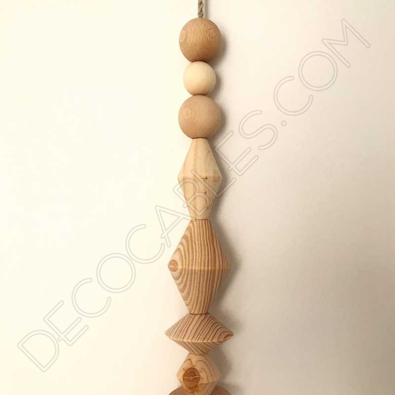 Rombos de madera para cables de lámparas Rombos de madera para cables de lámparas