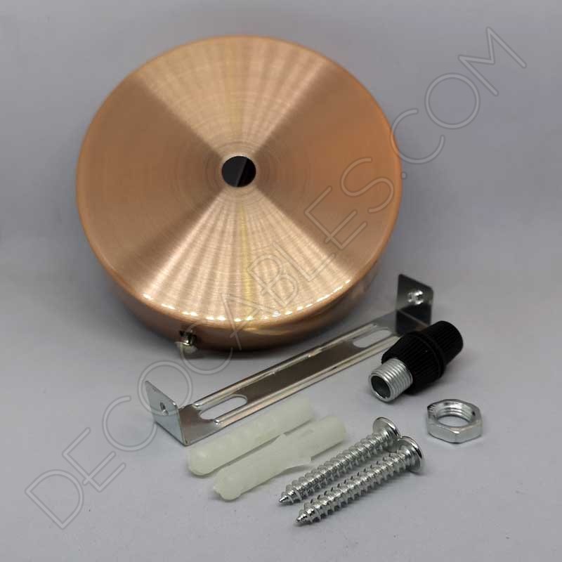 Soporte de techo para lámparas metálico cobre Soporte de techo para lámparas metálico cobre