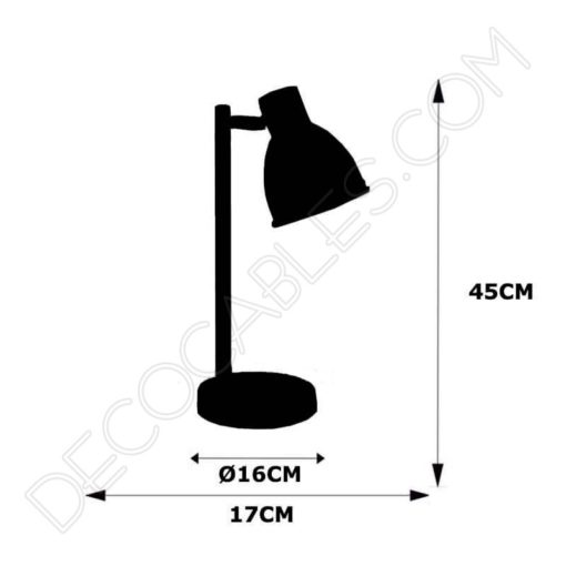 Lámpara flexo de escritorio estilo nórdico modelo Delza (blanco) 3 Flexo lámpara de escritorio estilo nórdico modelo delza