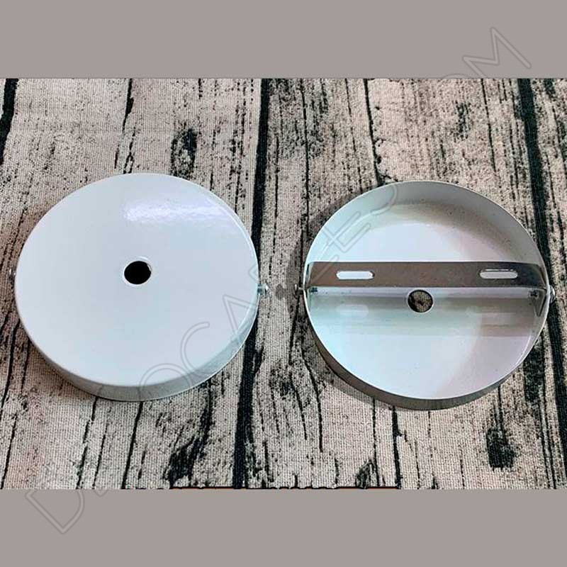 Soporte metálico de techo para lámpara Soporte metálico de techo para lámpara