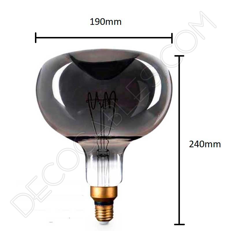 Bombilla led ahumada modelo manzana regulable Bombilla led ahumada modelo manzana regulable