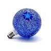 Bombilla filamento Led Globo cristal craqueado azul (125mm) 4 Bombilla decorativa led globo cristal craqueado azul