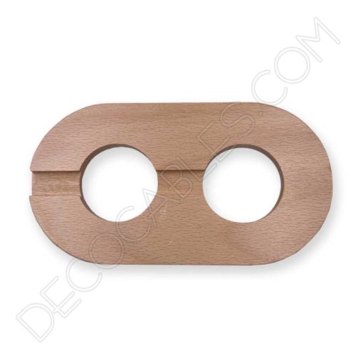 Base de madera para enchufes e interruptores cerámicos Vintage 11 Base de madera para interruptor y enchufe cerámico Vintage