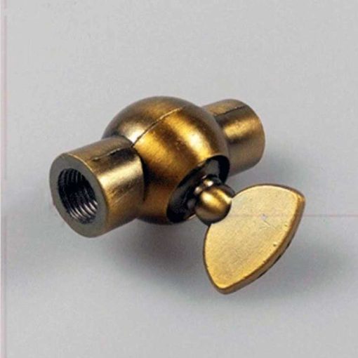 Rótula para lámparas con palomilla 11 Rótula giratoria para lámparas con palomilla