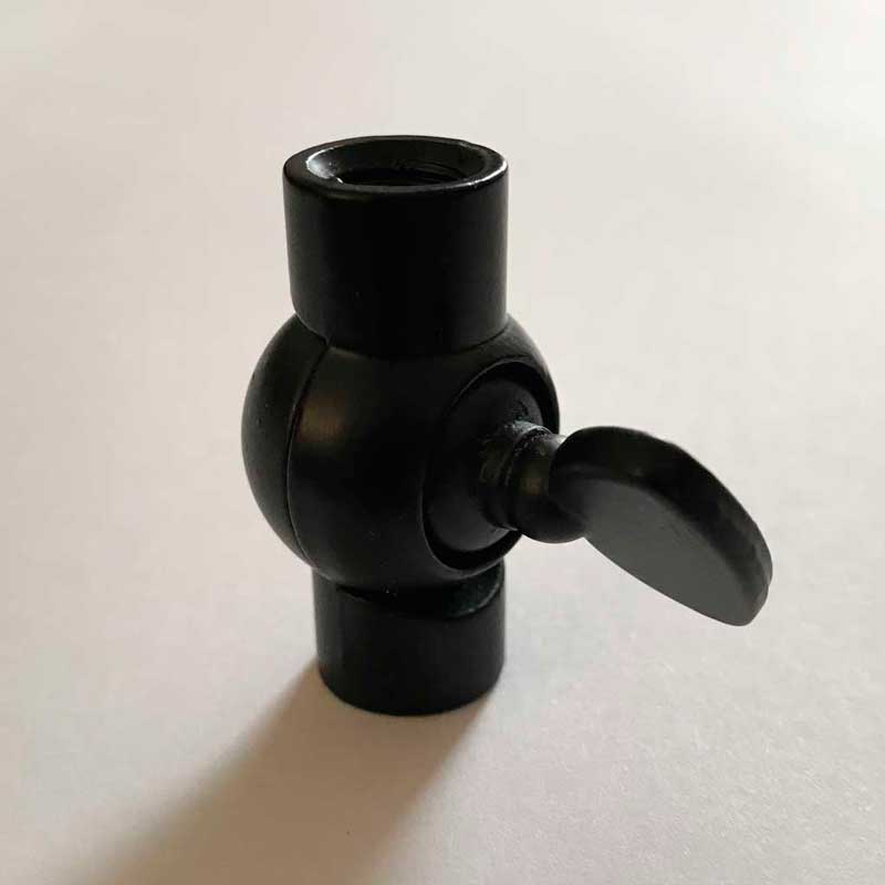 Rótula giratoria para lámparas con palomilla Rótula giratoria para lámparas con palomilla