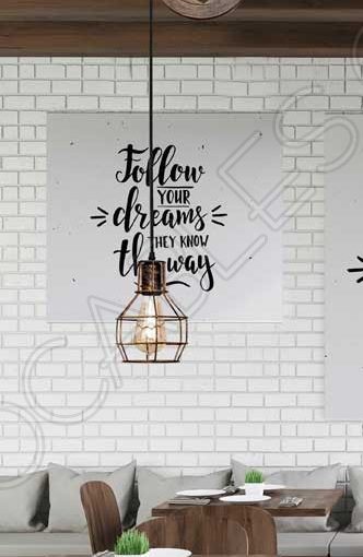 Lámpara aplique polea Vintage industrial 2 Aplique con polea estilo vintage rústico