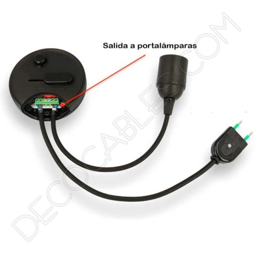 Interruptor regulador de pie Led (dimmer) 10 Regulador dimmer led para lámpara de pie
