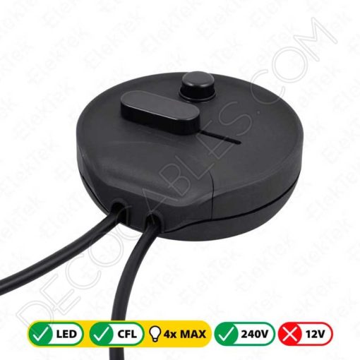 Interruptor regulador de pie Led (dimmer) 2 Regulador dimmer led para lámpara de pie