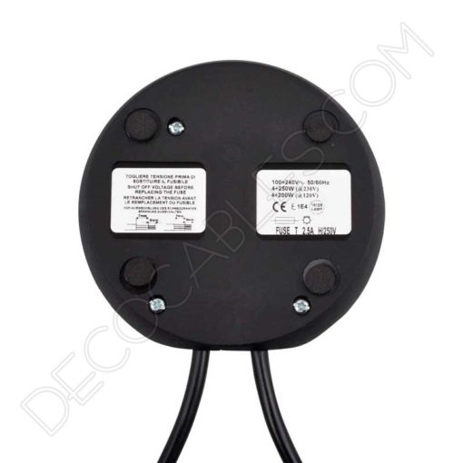 Interruptor regulador de pie Led (dimmer) 6 Regulador dimmer led para lámpara de pie