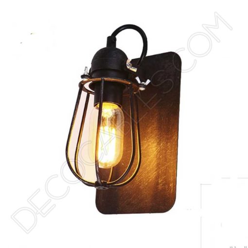 Decocables. Tienda de cables, de bombillas y de lámparas 32 Aplique de pared vintage hierro