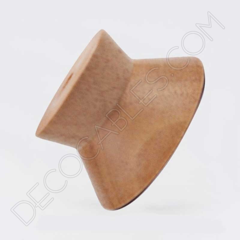 Cubre portalámparas de madera de haya especial para pantallas Cubre portalámparas de madera de haya especial para pantallas