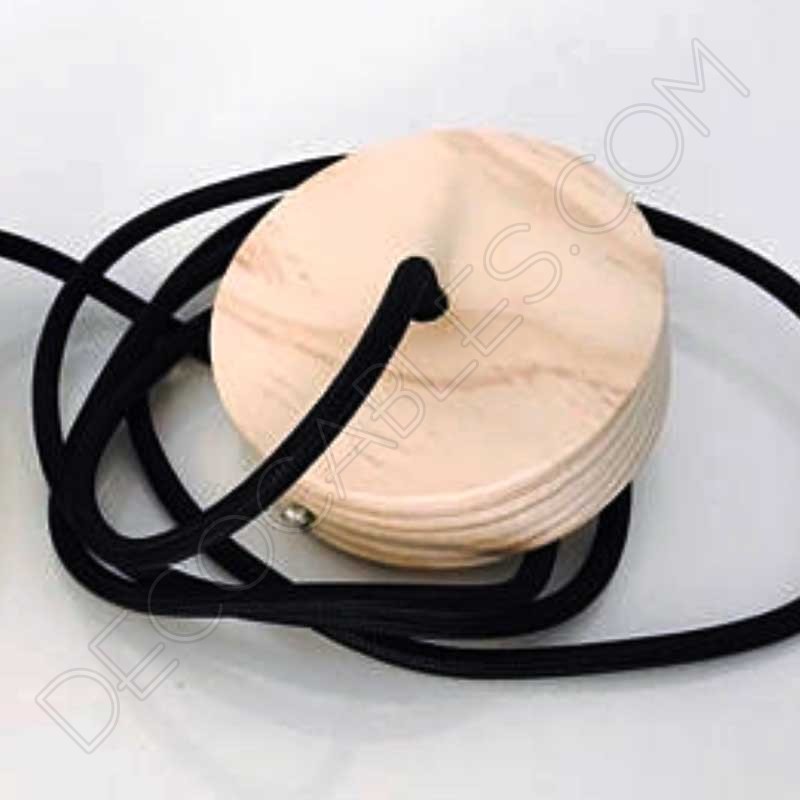 Lámpara colgante de madera modelo cilindro Lámpara colgante de madera modelo cilindro